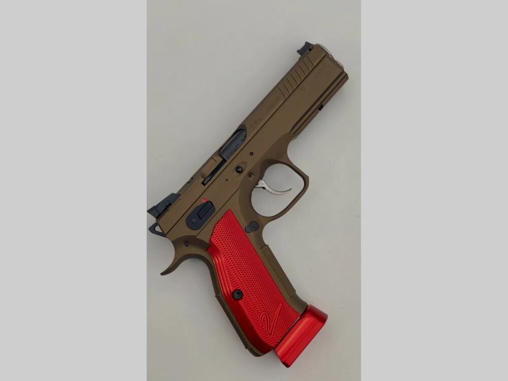 CZ Česká zbrojovka a.s. CZ SHADOW 2 Spécial "Jagdlounge BRONZE BRÛLÉ ROUGE Édition" NEU 9mmLuger