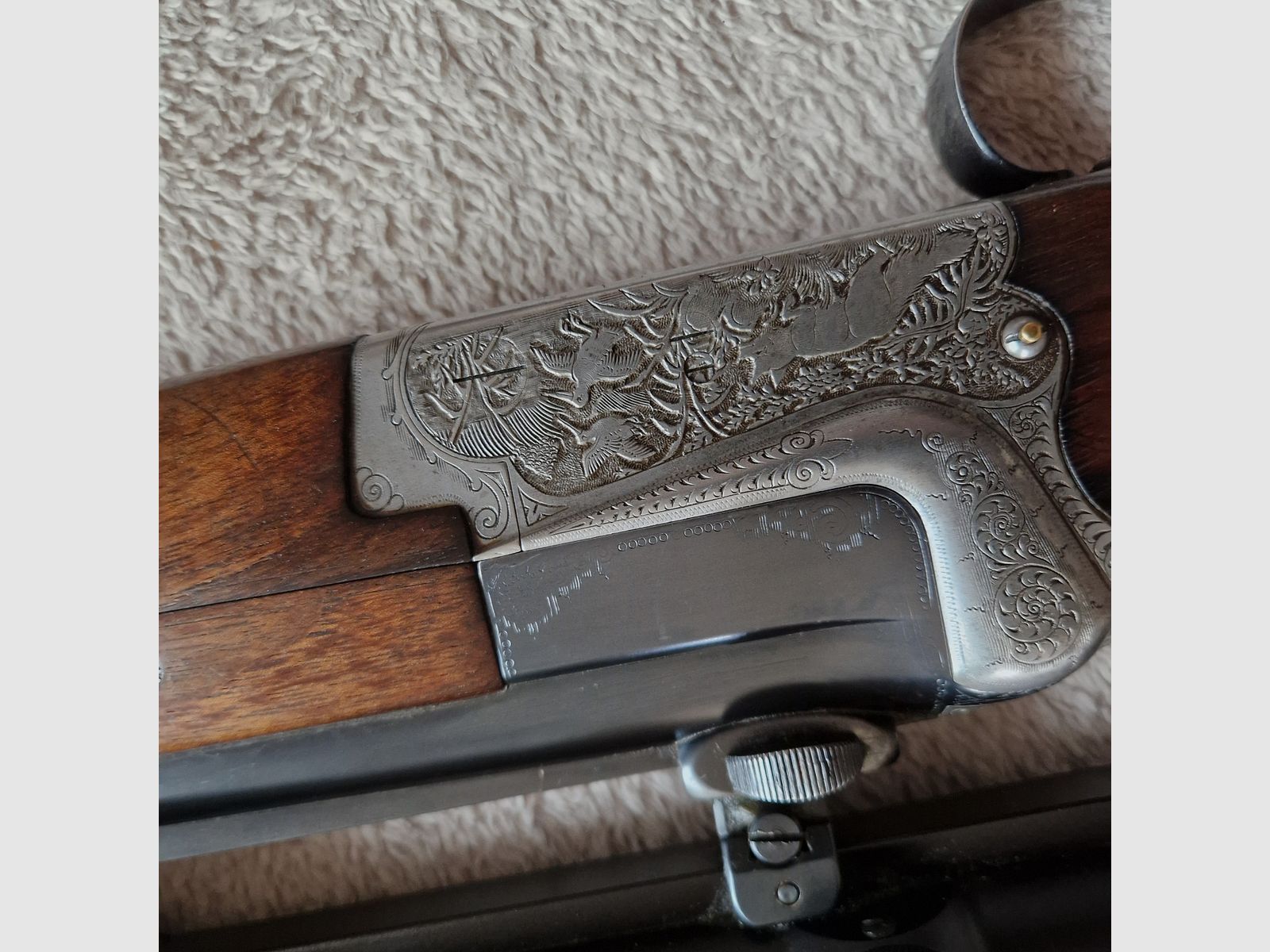 Kipplaufbockbücksflinte Merkel Suhl 8x57 IRS/ 12x70