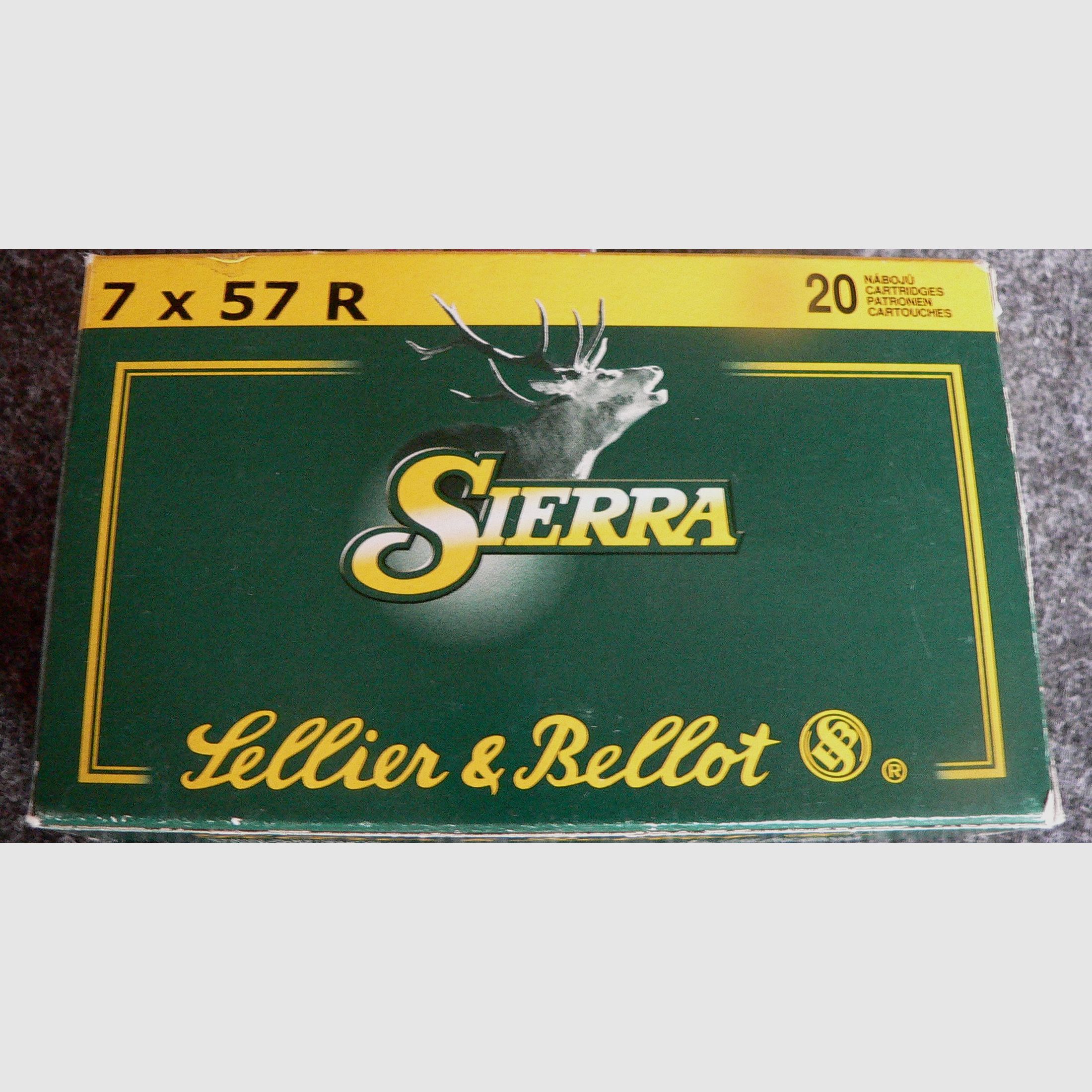 Ammunition 7x57R S&B (19 cartridges)