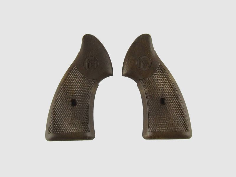 Kunststoffgriffschalen, braun fĂĽr RĂ¶hm Revolver RG 89, Ersatzteil