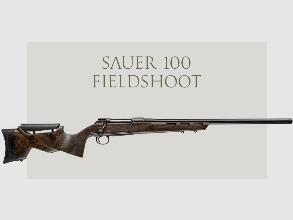 J.P. Sauer & Sohn SAUER 100 FIELDSHOOT Matchlauf LL 62 cm 6,5 Creedmoor + Gewinde