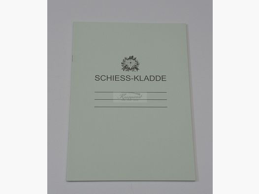 Schießkladde