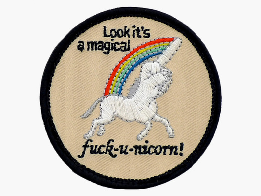 Café Viereck Café Viereck Patch Fuck Unicorn