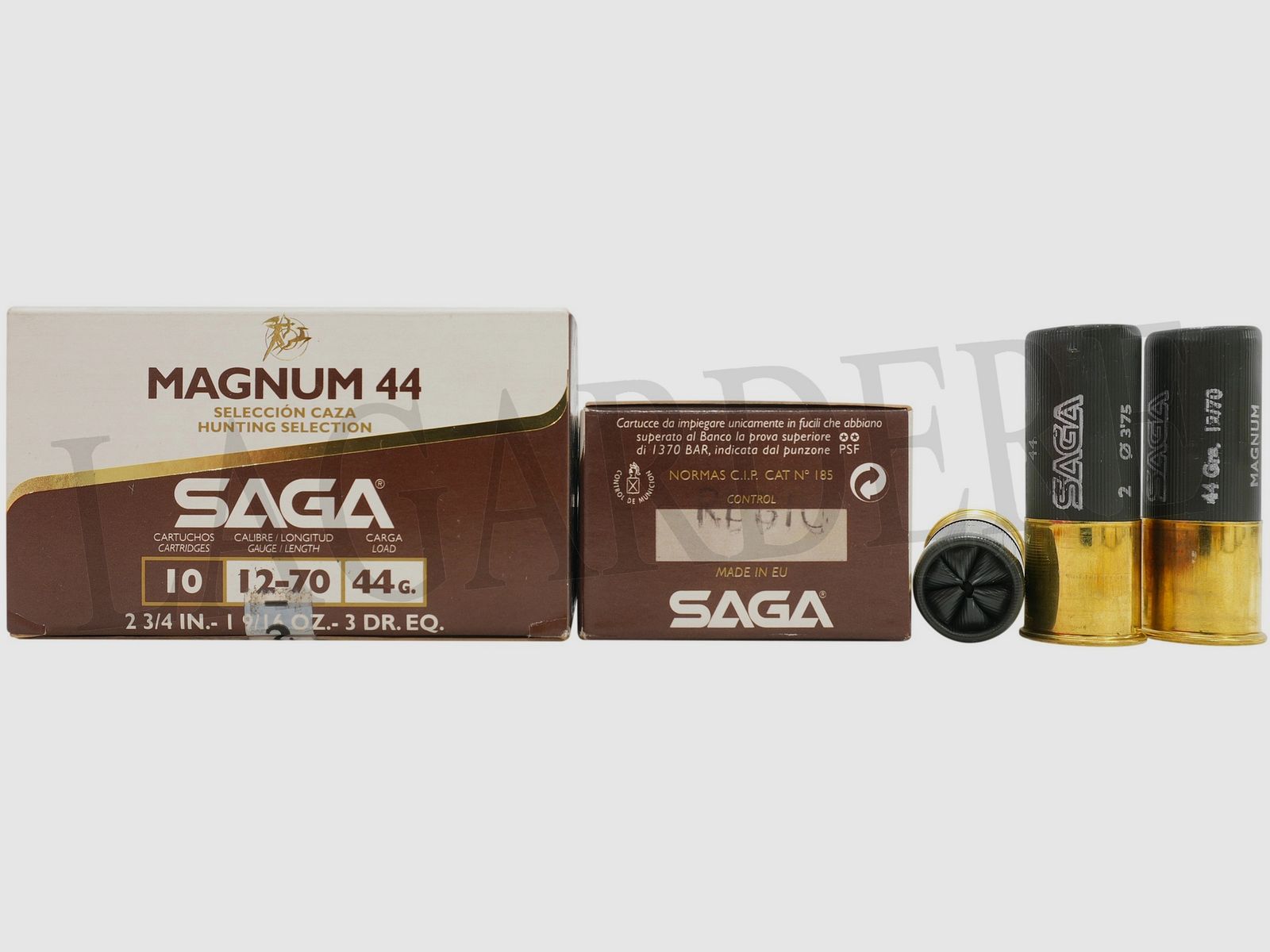 SAGA MAGNUM 44 NO. 2 (KOGELS VOOR HAGEL)