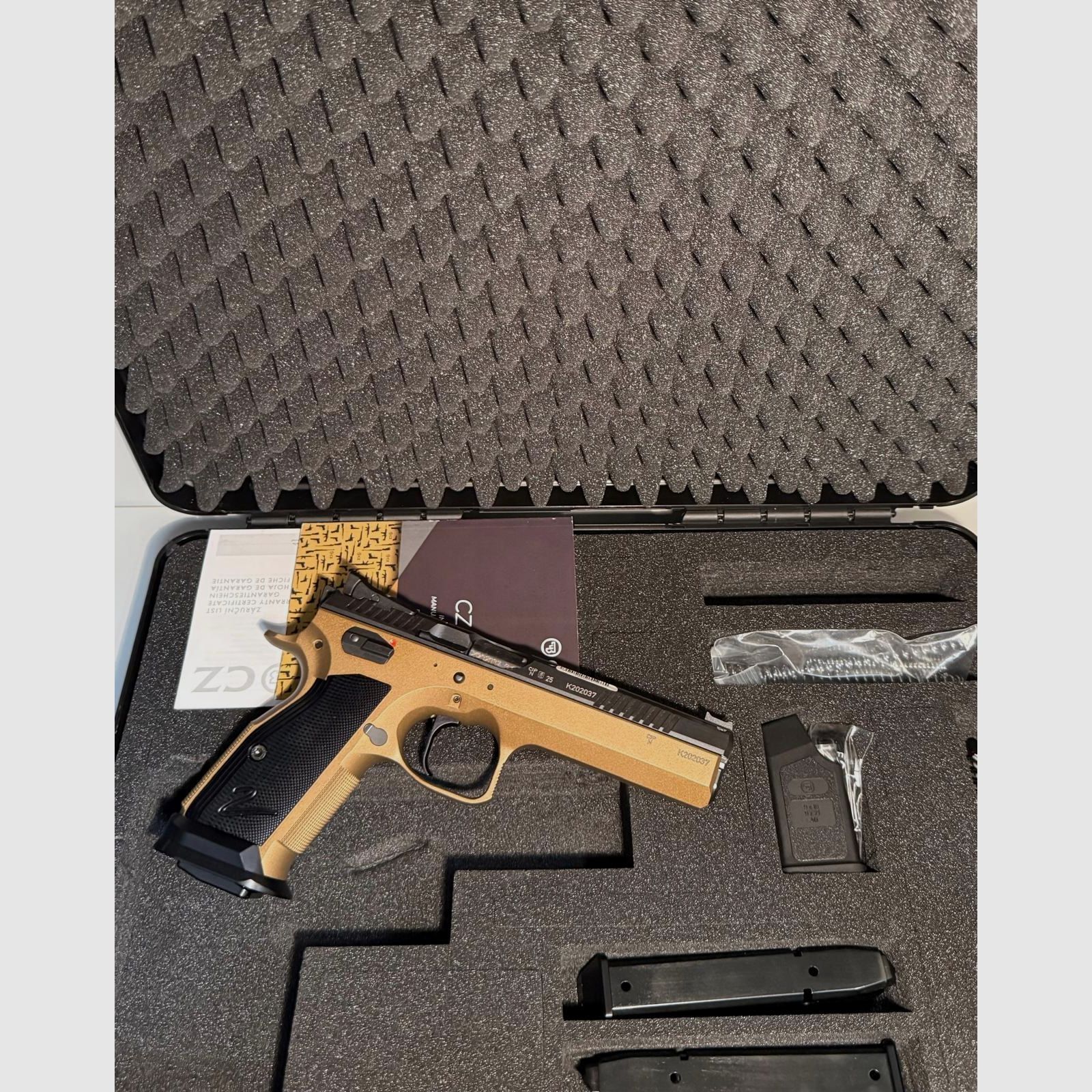 CZ Pistol TS 2 Deep Bronze