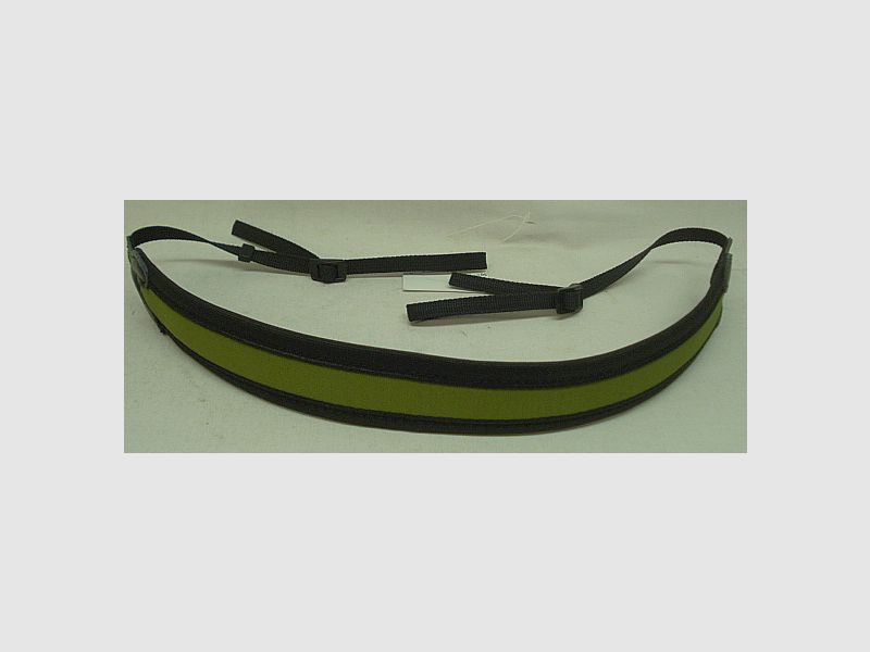 Binocular strap neoprene green - 90 cm length
