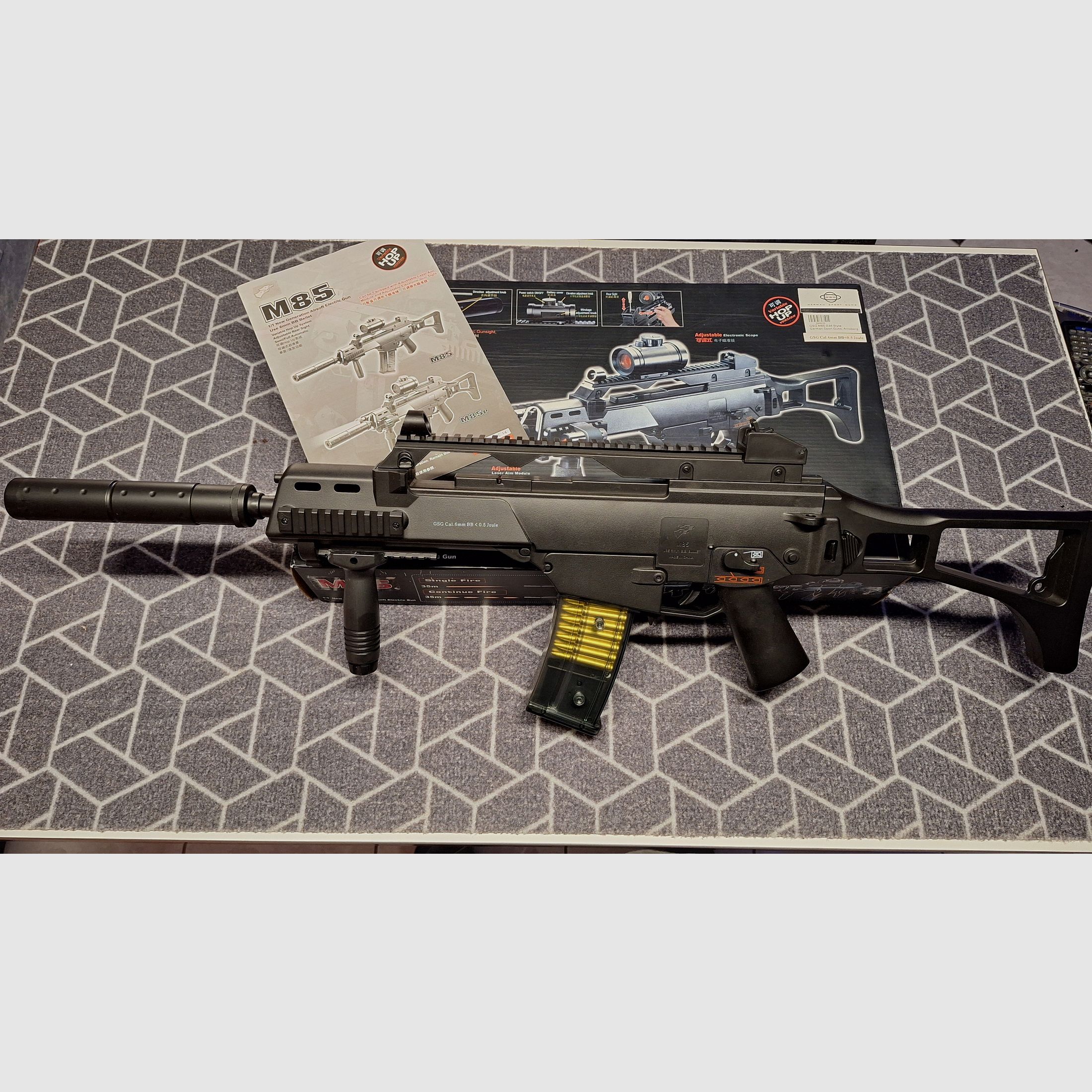 M85 G36 Stil GSG AEG 6mm BB "VOLL AUTO" Ab 14 Jahren!