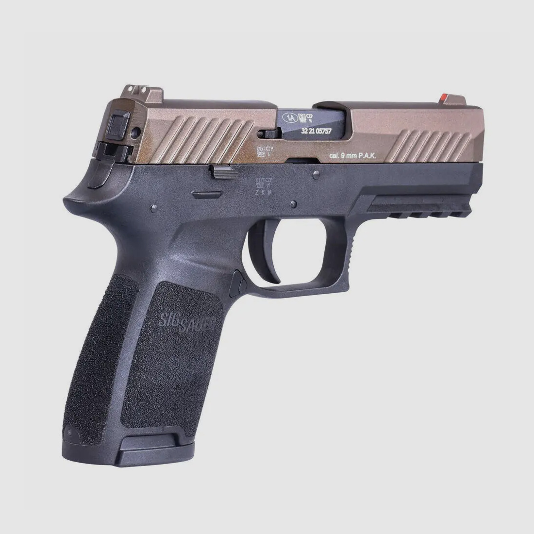 SIG SAUER P320 BRONZE SCHRECKSCHUSSPISTOLE IM KALIBER 9 MM P.A.K.