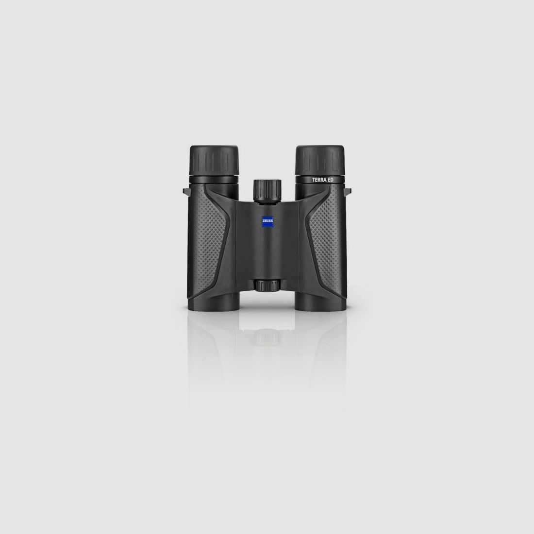 ZEISS Terra ED Pocket 10x25 binoculars with carrying strap and case black