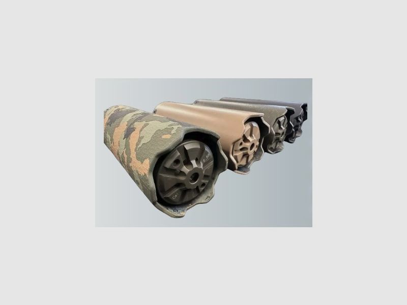 Silent Steel Tactical Package Compact Streamer stainless steel body + Flow suppression unit 5.56 Black, Bild 1 von 9