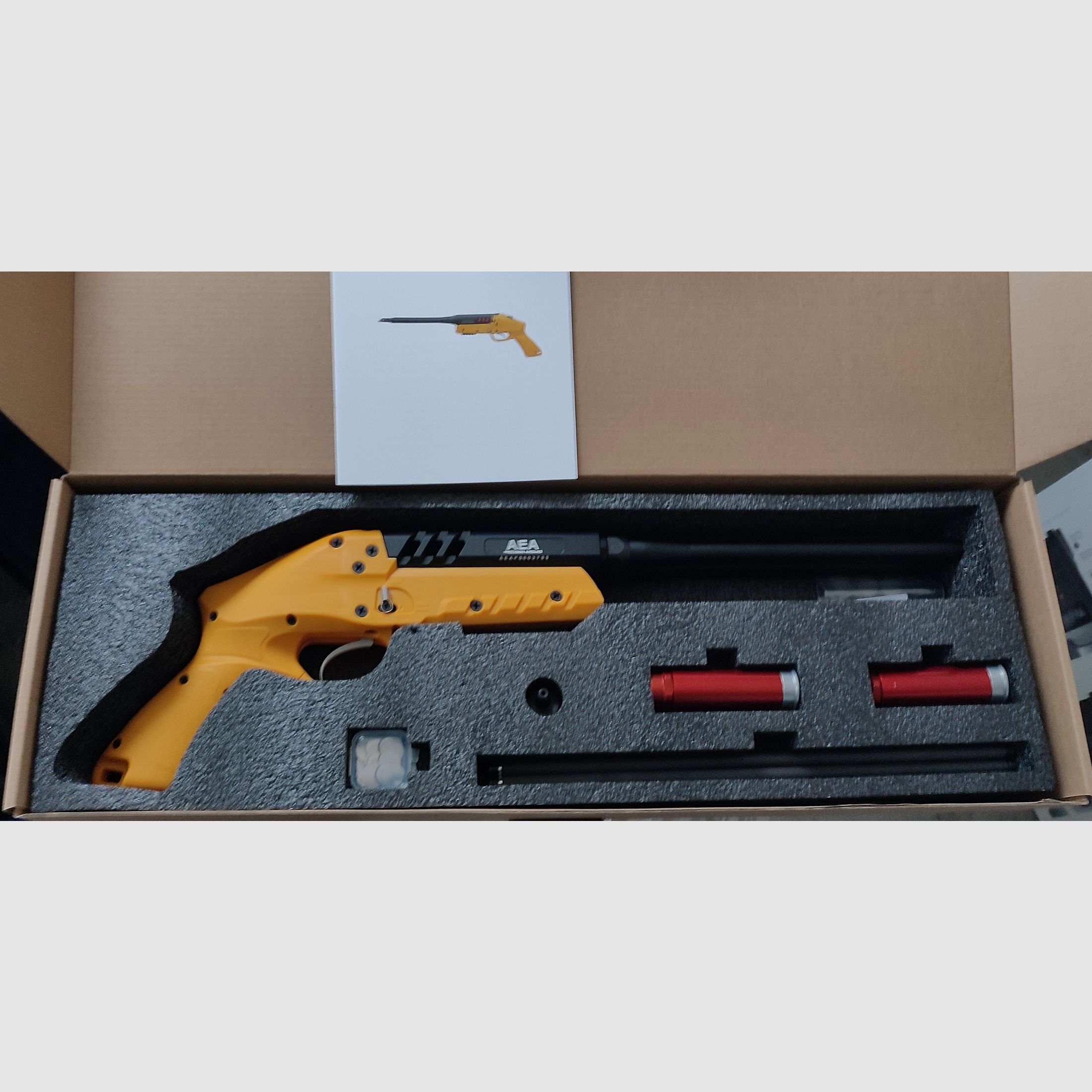 Scuba Ashinger new / unused – complete set – speargun for underwater sports