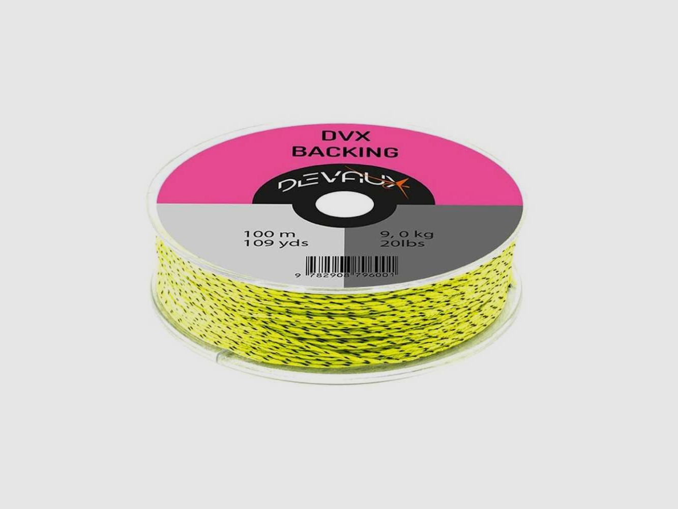 Backing Chartreuse Noir 50M 20LBS