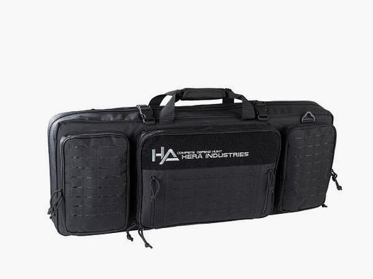 HERA-Arms Futteral f. Langwaffe TACTICAL RIFLE BAG SHORT black 80cm innen m. Außentaschen