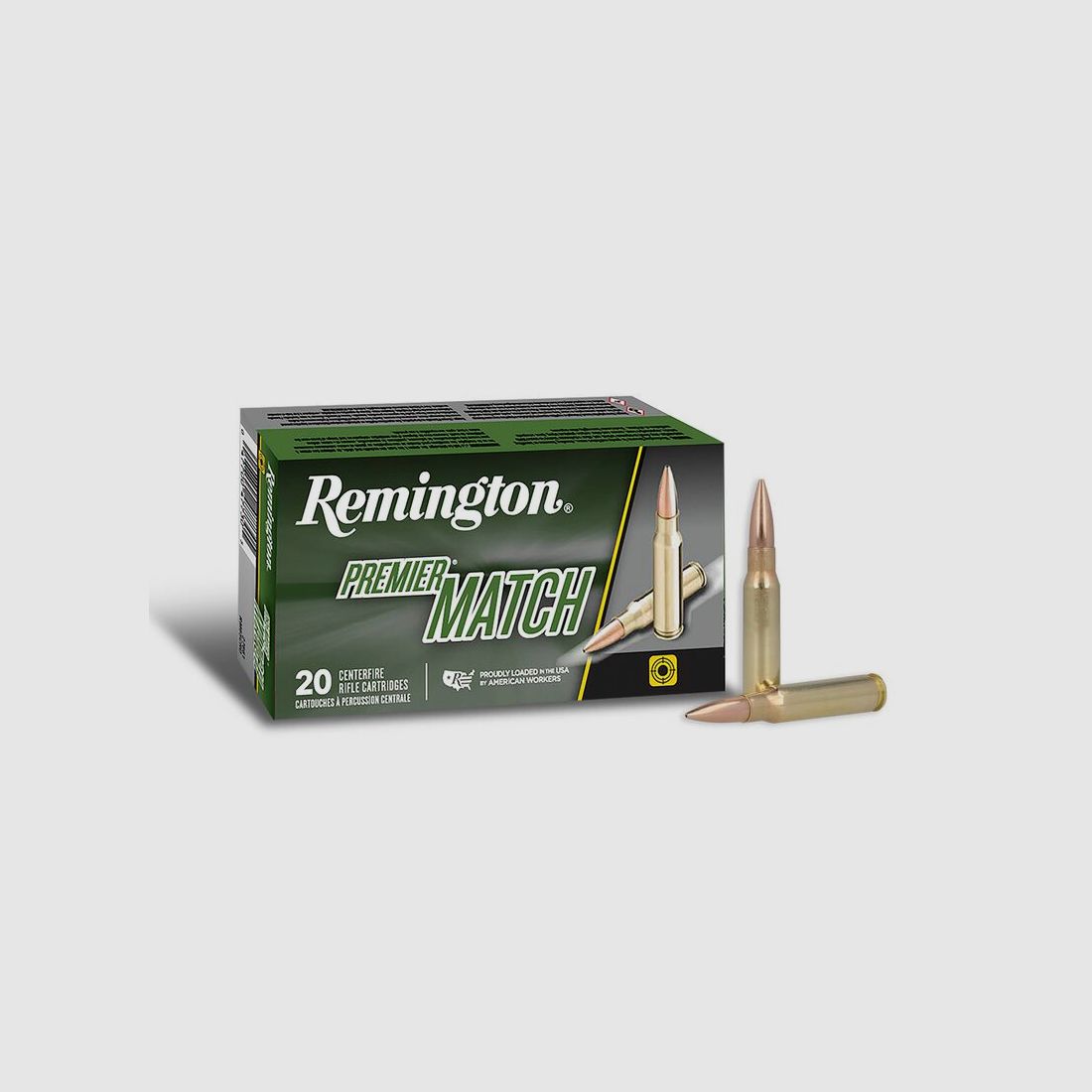 Remington Premier Match Matchking .308 Win. 175GR OTM 20 Patronen