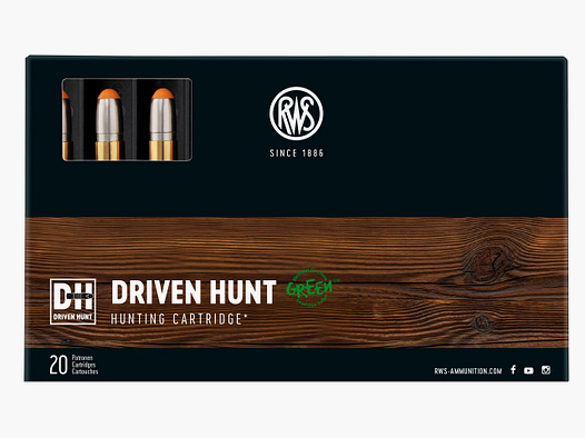 RWS Cartucce per fucile Driven Hunt .30-06. 165 grains