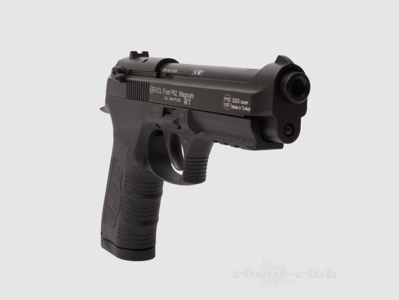 Ekol Firat P92 Magnum Pistola a Salve 9mm P.A.K. Nera