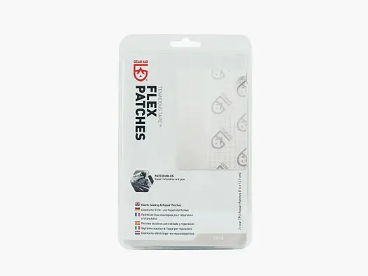 Gear Aid Gear Aid Tenacious Tape Flex Patches klar TPU 2 Stück