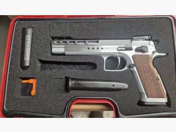 Tanfoglio T97L Gold Match Bullseye, 6" 9mm Luger