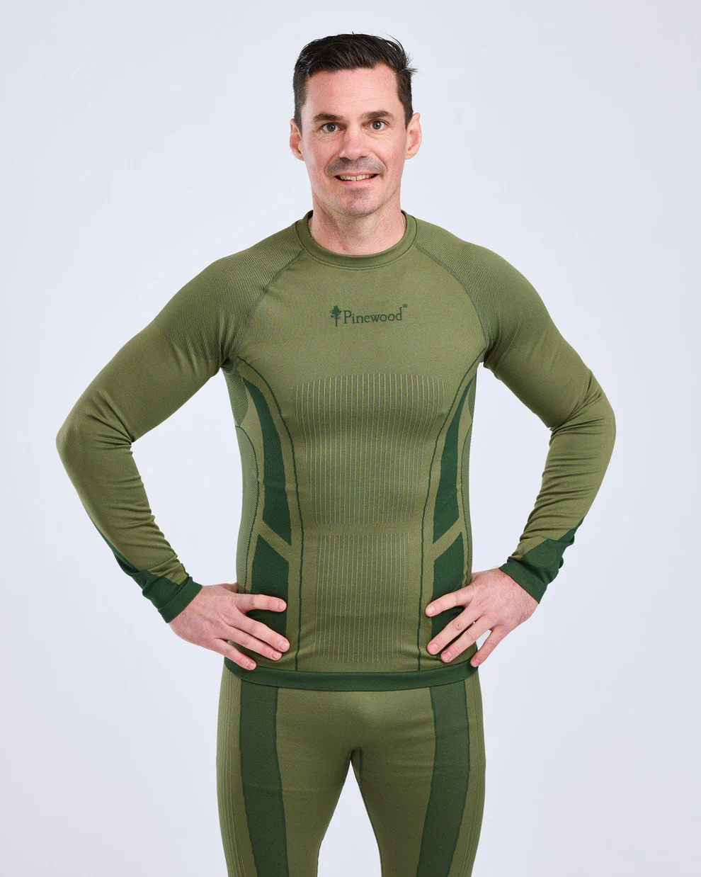 Pinewood Seamless Function Base Layer Set – sous-vêtements thermiques pour homme, image 2 sur 8