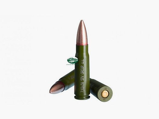 SM Munitionen SURPLUS 7,62x39 FMJ 123gr Packung mit 50 Stück
