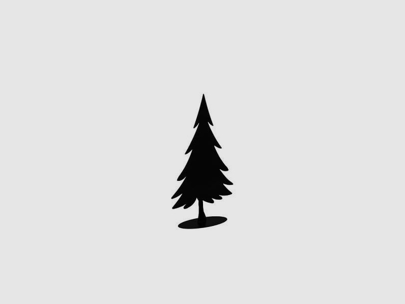 Kaheku Elvor decorative tree black