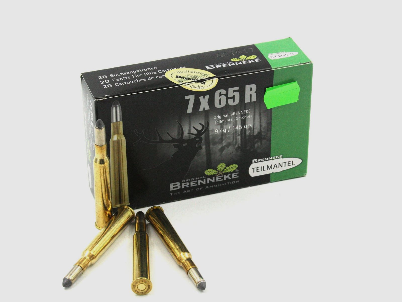 Brenneke Basic 7X65R, 145gr/9.4g, 20 Stk.