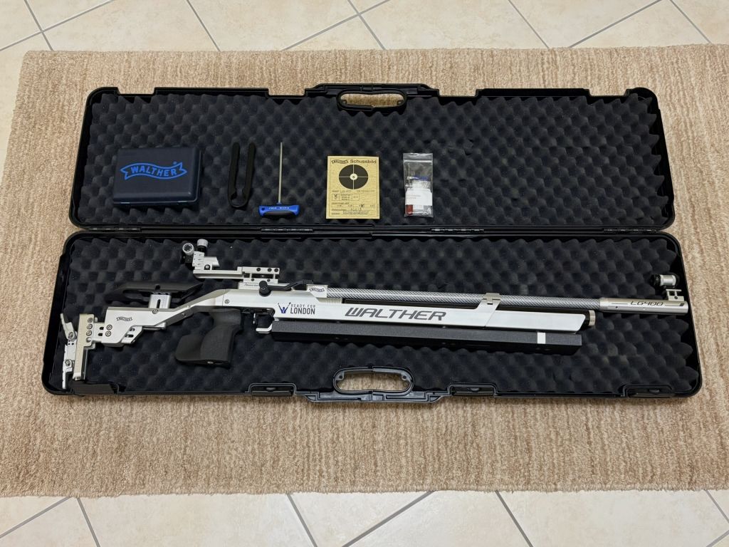 Walther LG 400 Alutec Wedstrijd Senior Steun