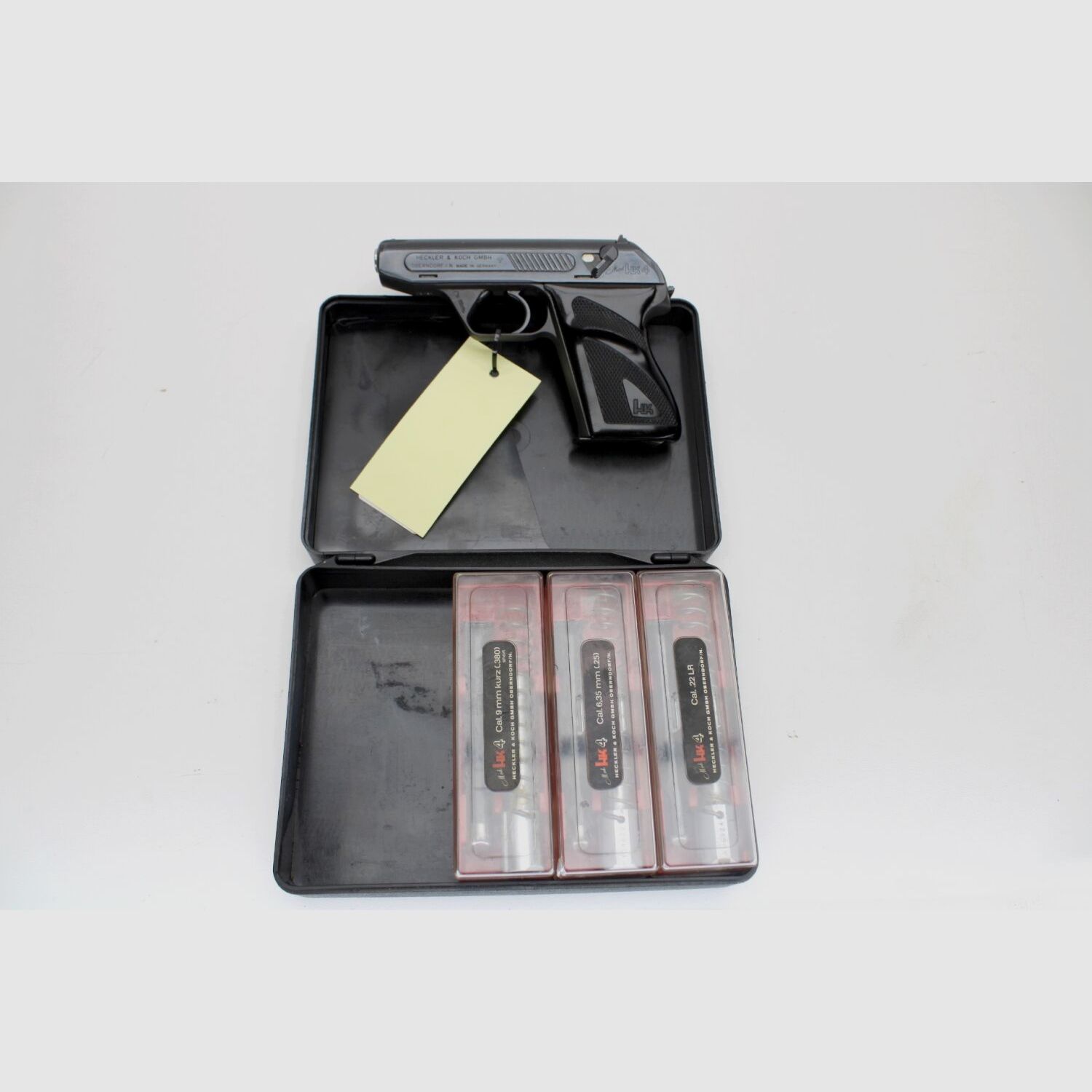 Heckler & Koch HK4 Komplettset 9mmKurz 7,65mmBrow 6,35mmBrow .22lr 9mmBrowningK