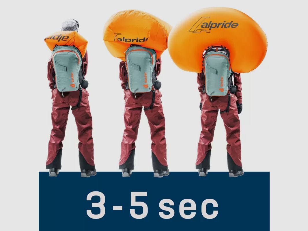 Deuter Alproof Lite 20 SL Grün, Blau, Schwarz, Bild 14 von 14