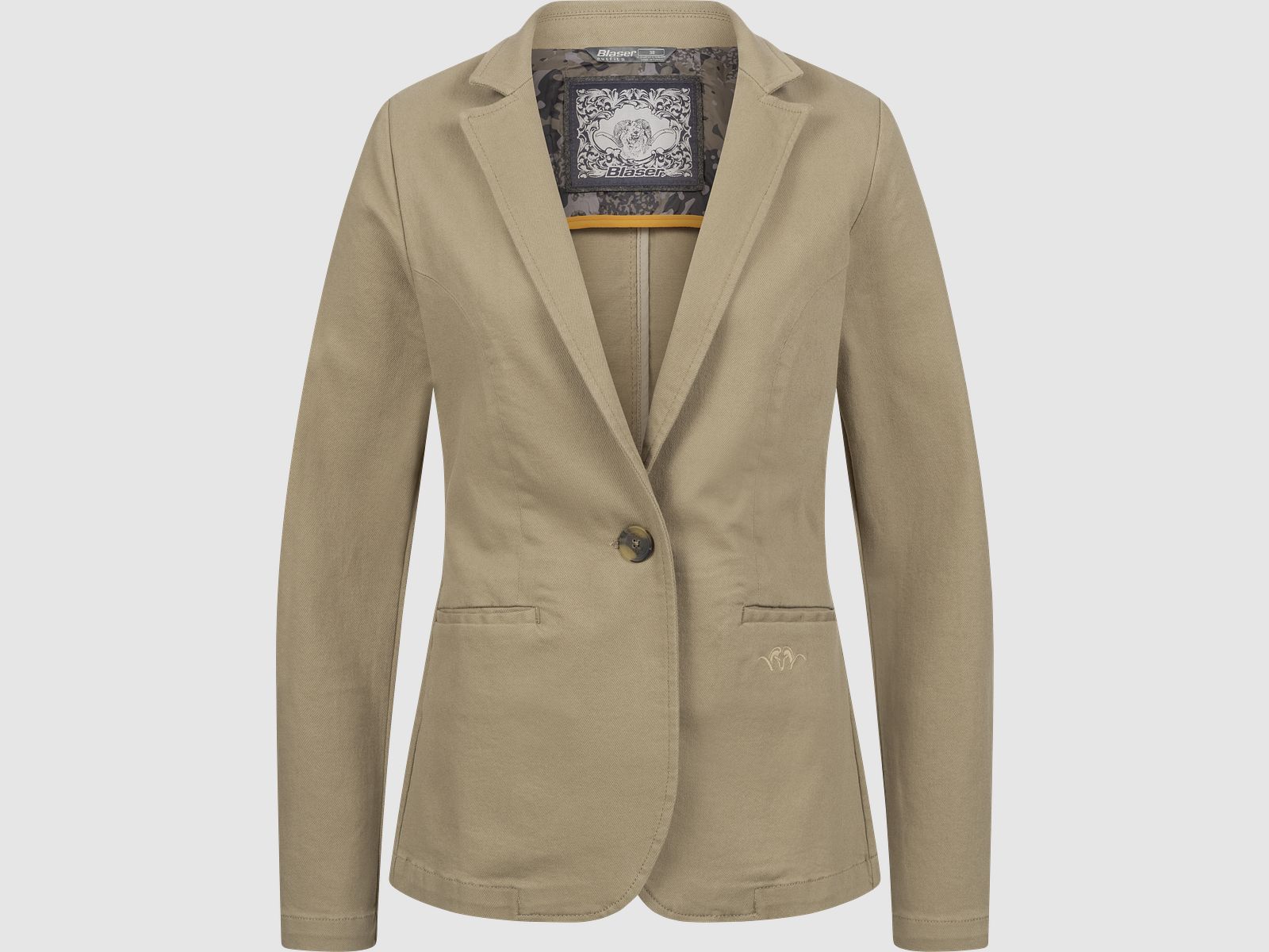 Ladies Denim Stretch Jacket Marie Sand Sand 40