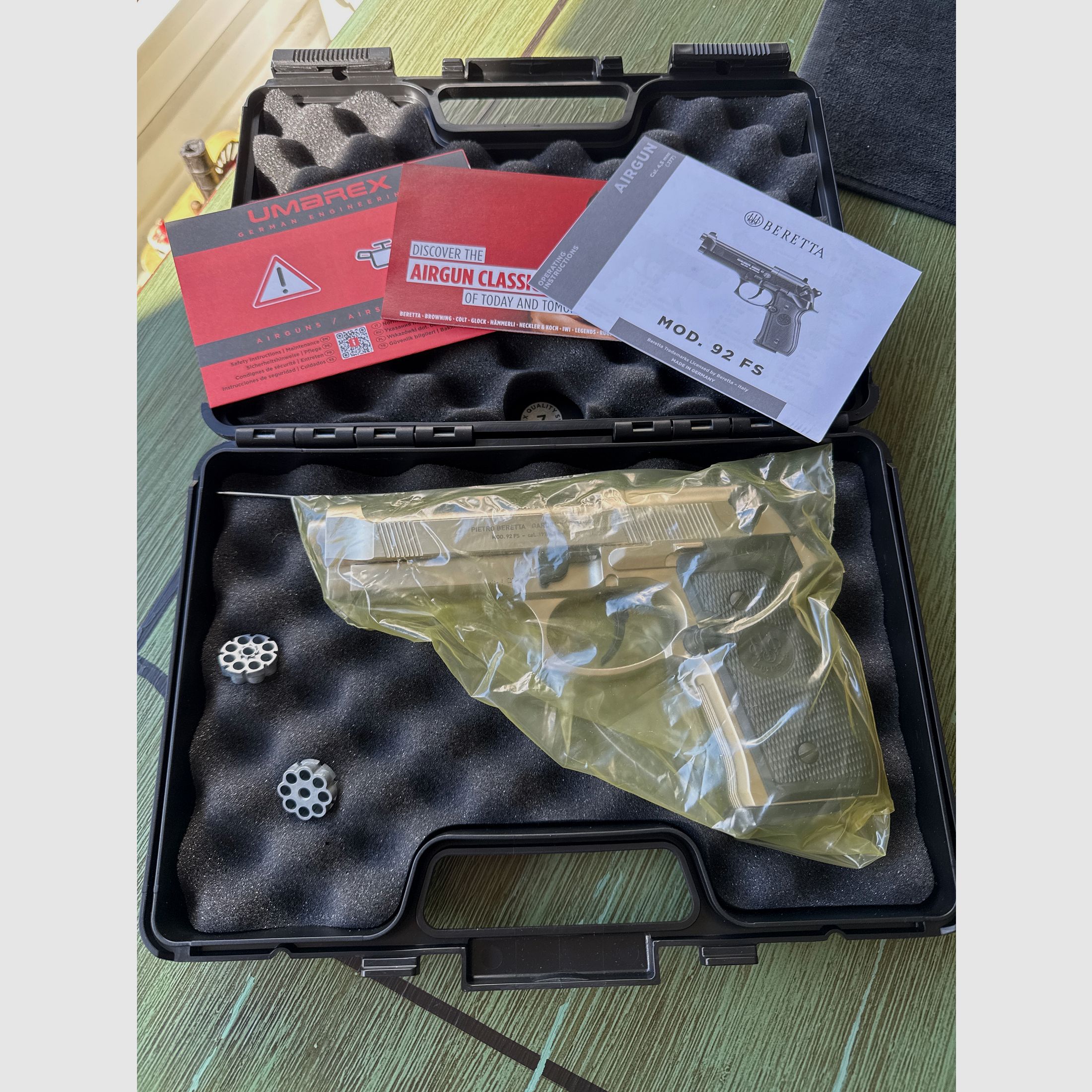 Beretta MOD. 92 FS Nickel neu CO2