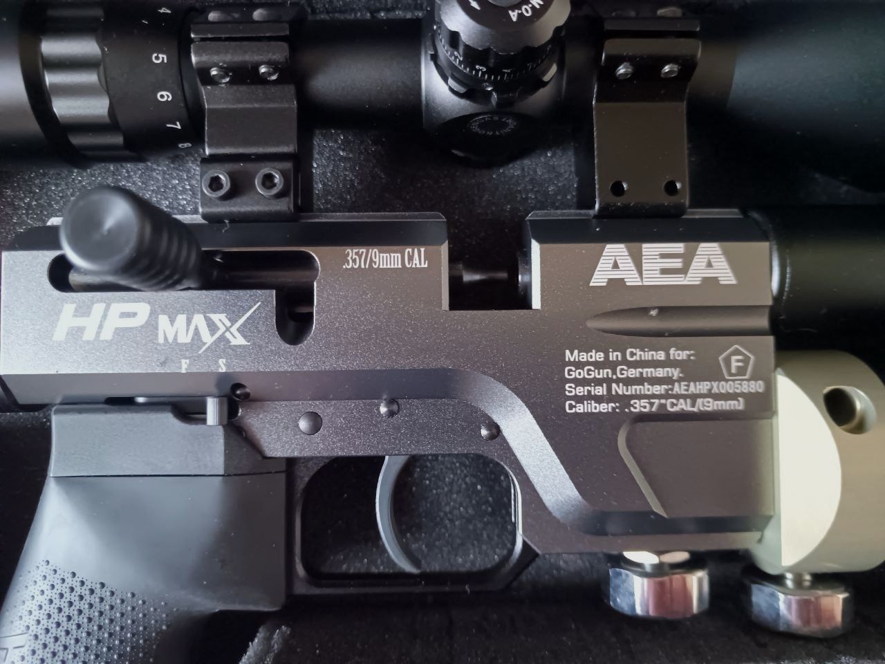 AEA HP Max Luftgewehr-Karabiner Kaliber 9mm F-Version - Neuwertig
