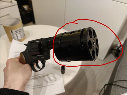 Seltenheit RotoStar von EM-GE (gefertigt in Deutschland), Abschusstrommel Feuerwerk Kaliber 15mm