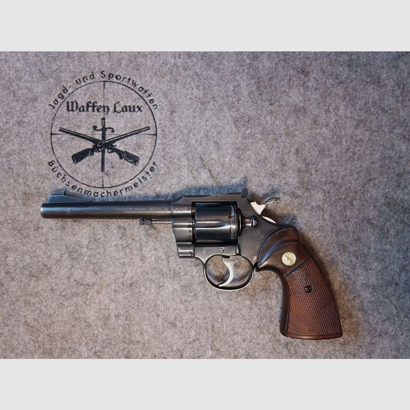 Colt Officers Model Match 6" ancienne fabrication avec une gâchette au top!