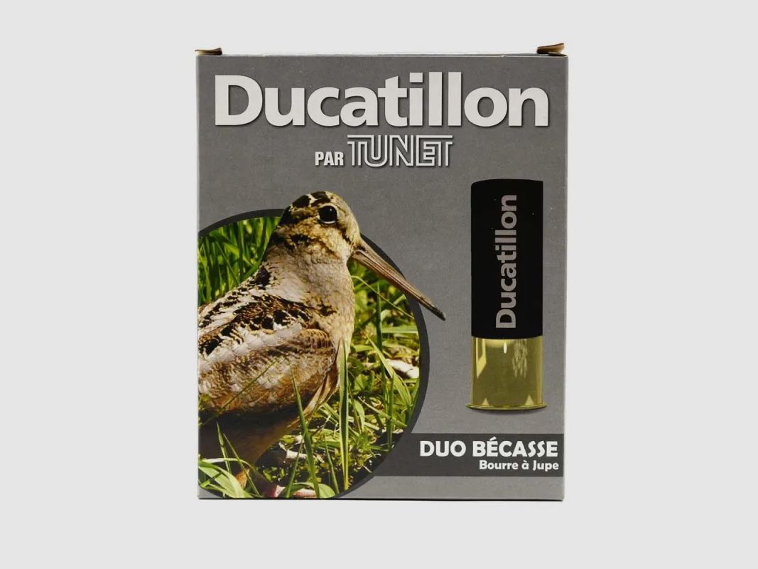 Packung mit 200 Patronen 12/70 mit Jupe "Duo Bécasse" 38g 358m/s, Bild 1 von 3