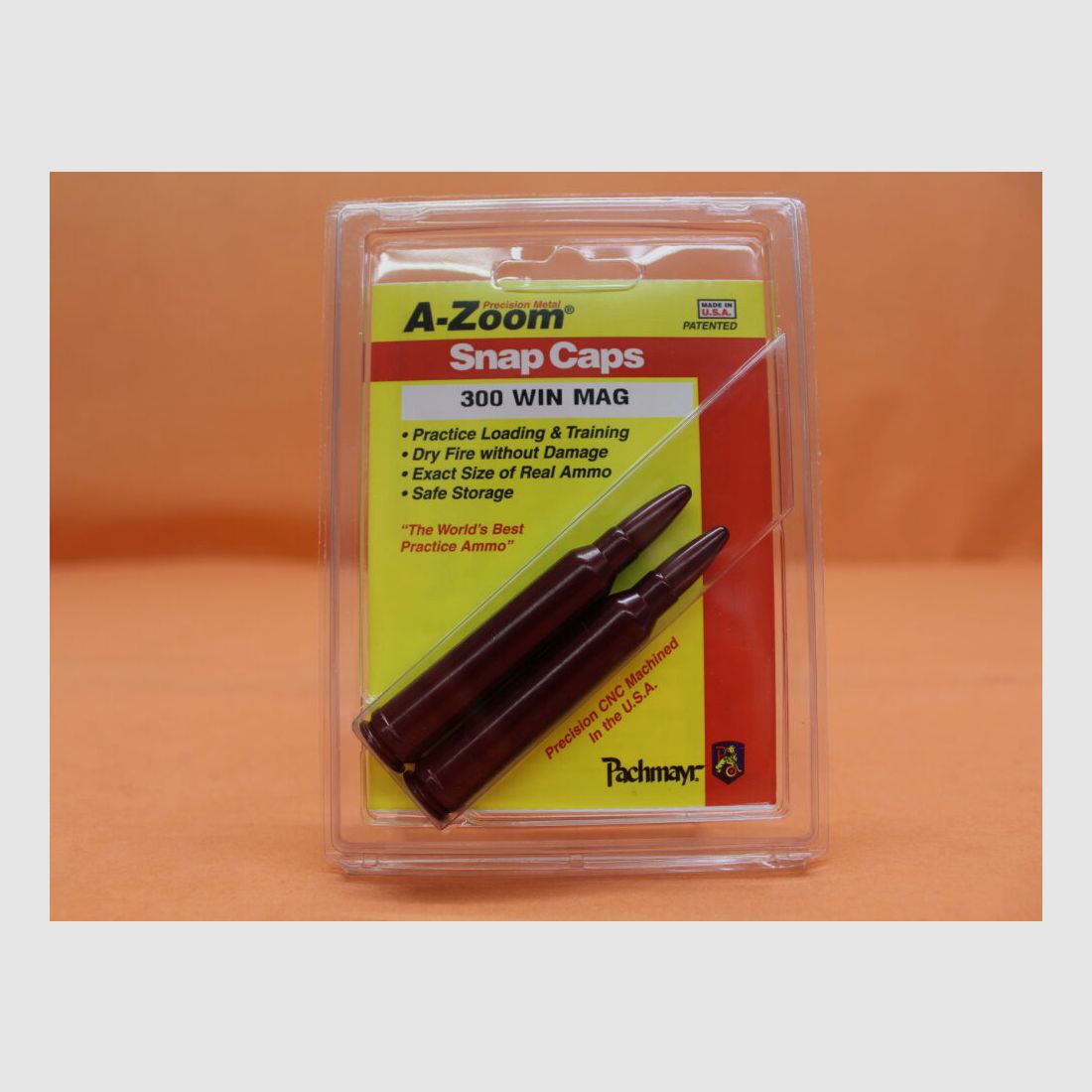 A-Zoom A-Zoom Exerzier-/ Pufferpatrone Alu .300WinMag Set mit 2 Stück (12237)