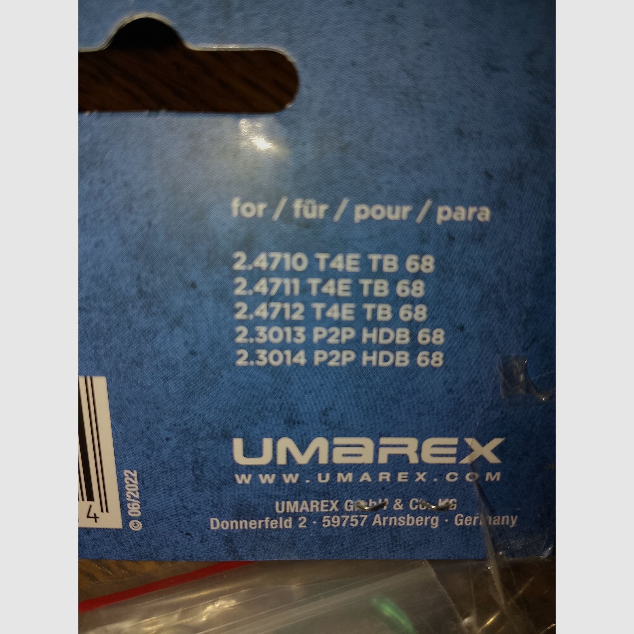 T4E Service kit per hdb68 tb68 Set di pulizia cal. 68 .68
