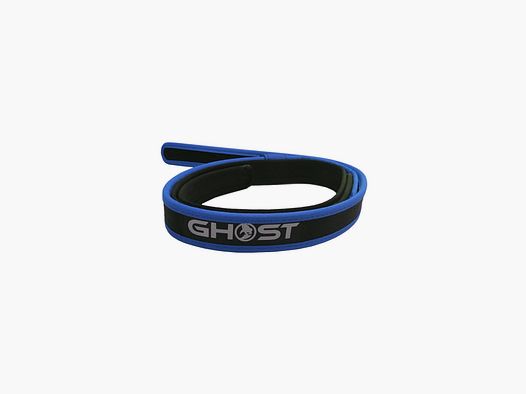 Ghost cinturone da tiro rigido con sottocintura blu 100 cm