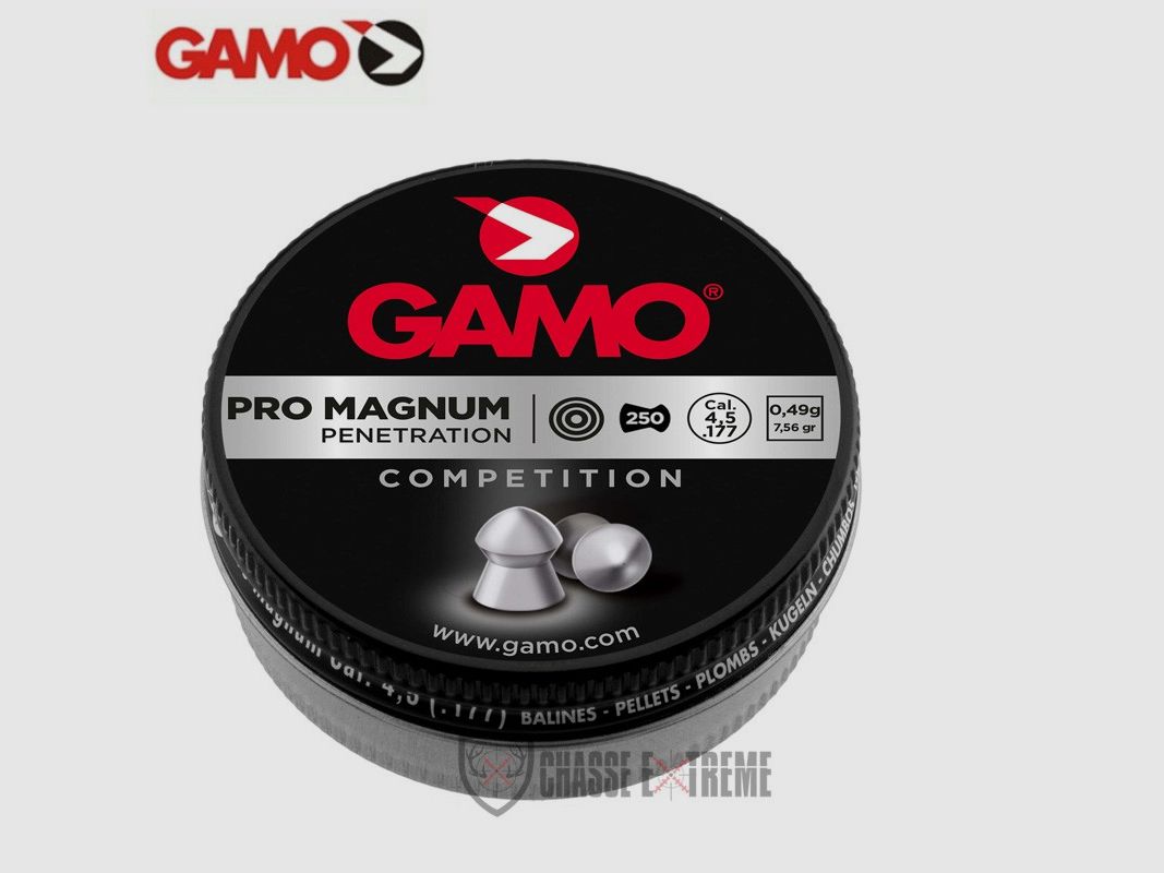 250 Diabolos GAMO Pro Magnum Spitzkopf Kal. 4,5 mm, Bild 3 von 7