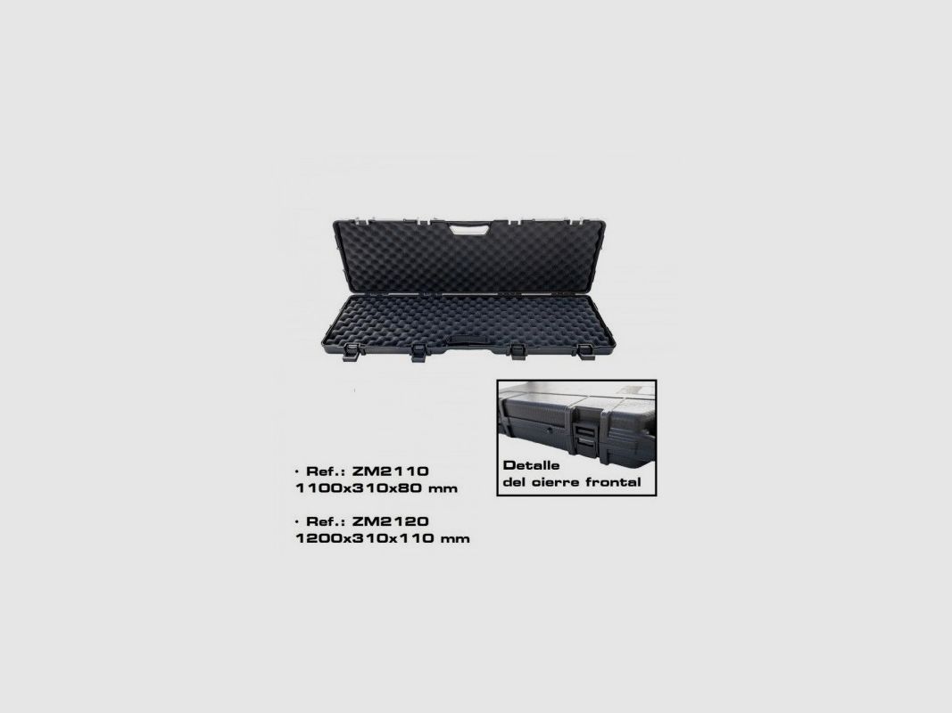 Waffenkoffer für Langwaffen mit Rollen 1200x310x110mm, Bild 2 von 2