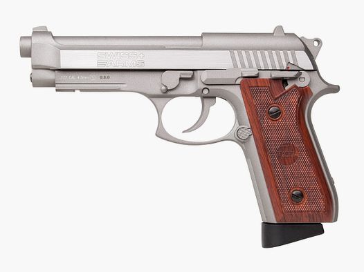 Swiss Arms SA92 Acier inoxydable 4,5 mm BB - Air comprimé Co2 BlowBack