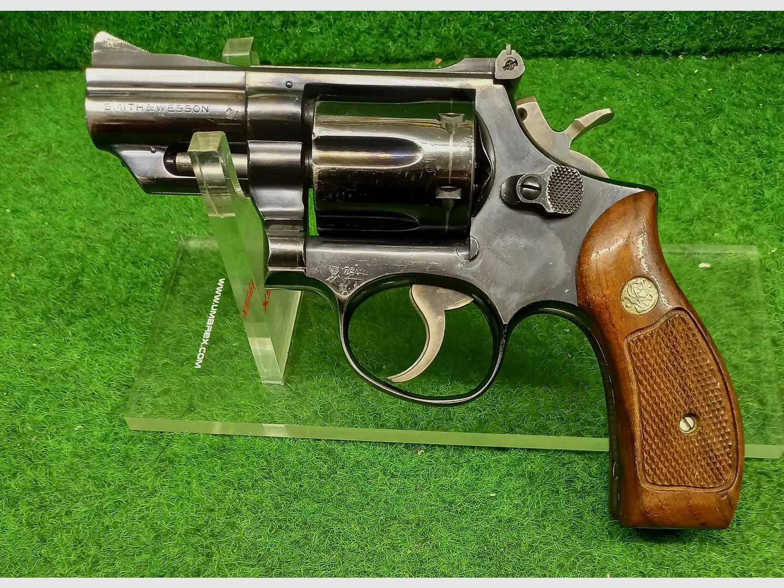 S&W Revolver Kaliber 357Mag der Hamburger Polizei. 