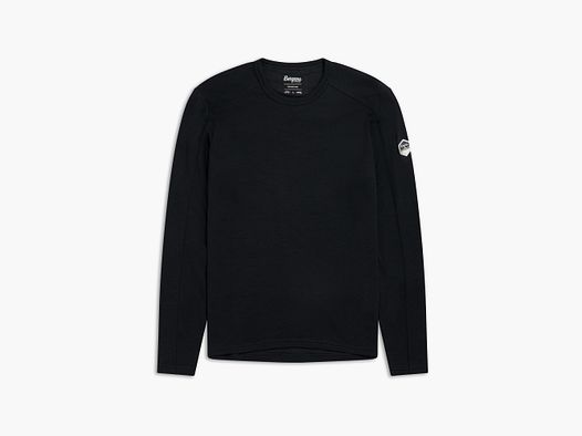 Bergans Inner:Dual Merino L/S Thermoshirt Herren Black S