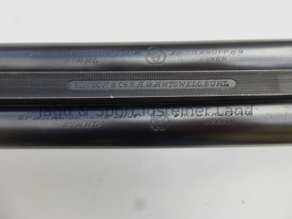 Simson& Co/Suhl -Awtowelo- Doppelflinte, Bild 2 von 6