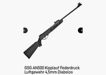 GSG AN 500 Luftgewehr im Super Schieß Sofort Los Sorglos Paket  ! Neu  !