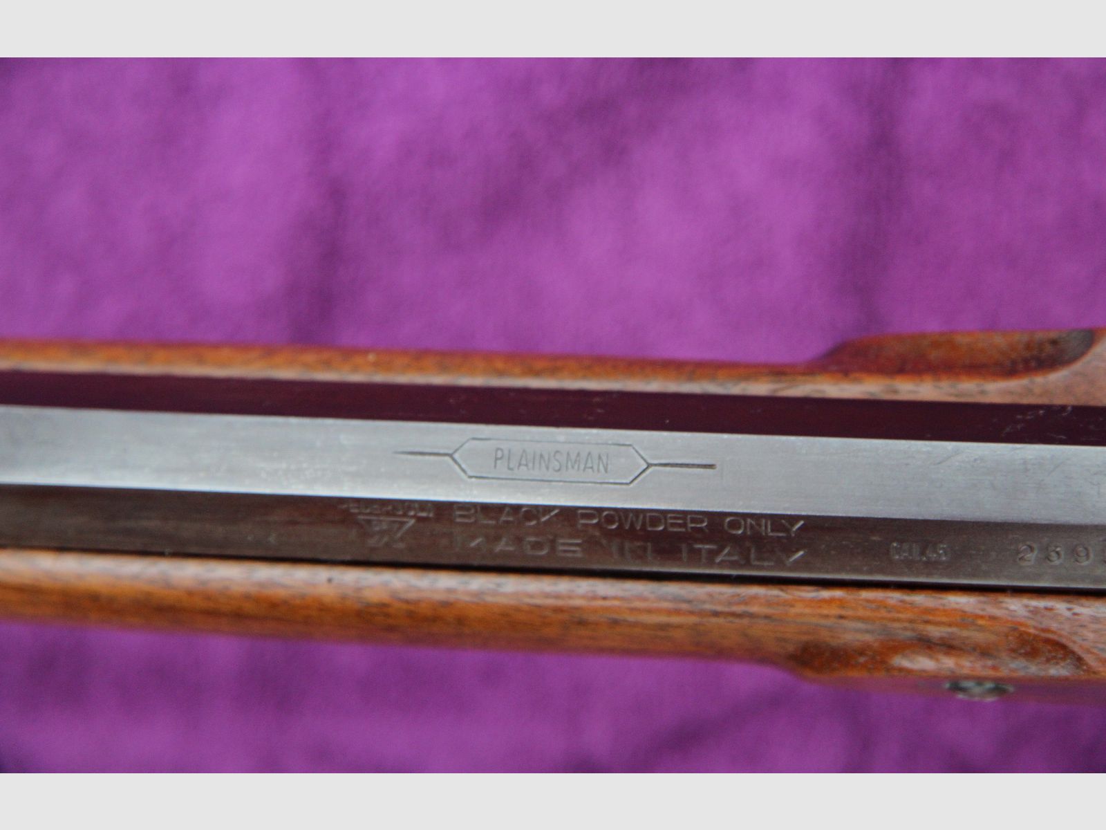 Plainsman Rifle Cal. 45 Pedersoli muzzleloader