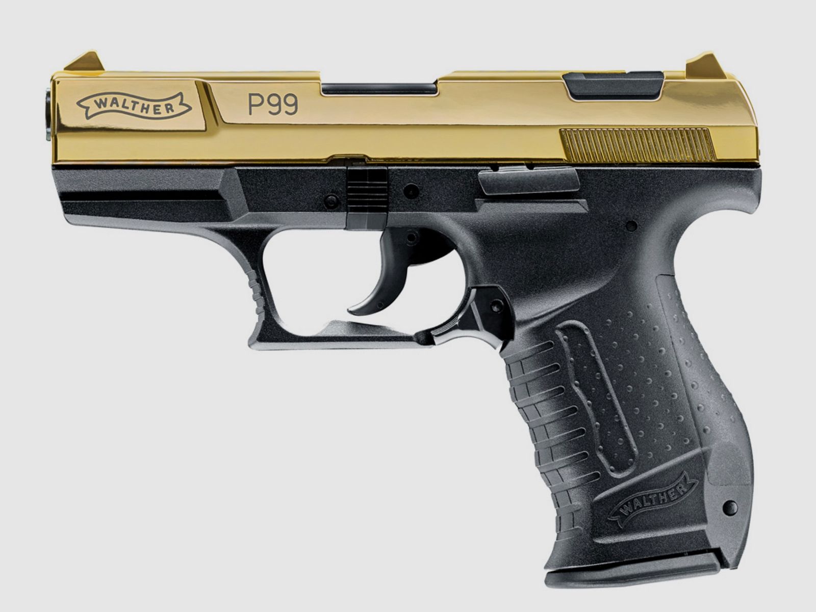 Umarex 312.02.17 P99 Gold Edition 9mm P.A.K. Pyro