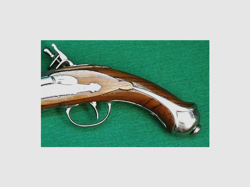 Indien Steinschloßpistole French 1733