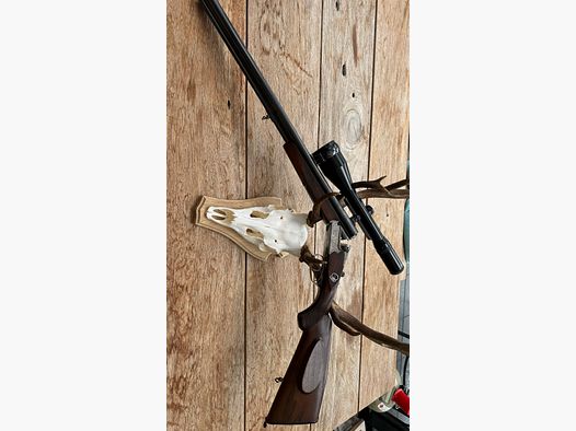 Drilling Simson Suhl Kaliber 7x57R 12/70