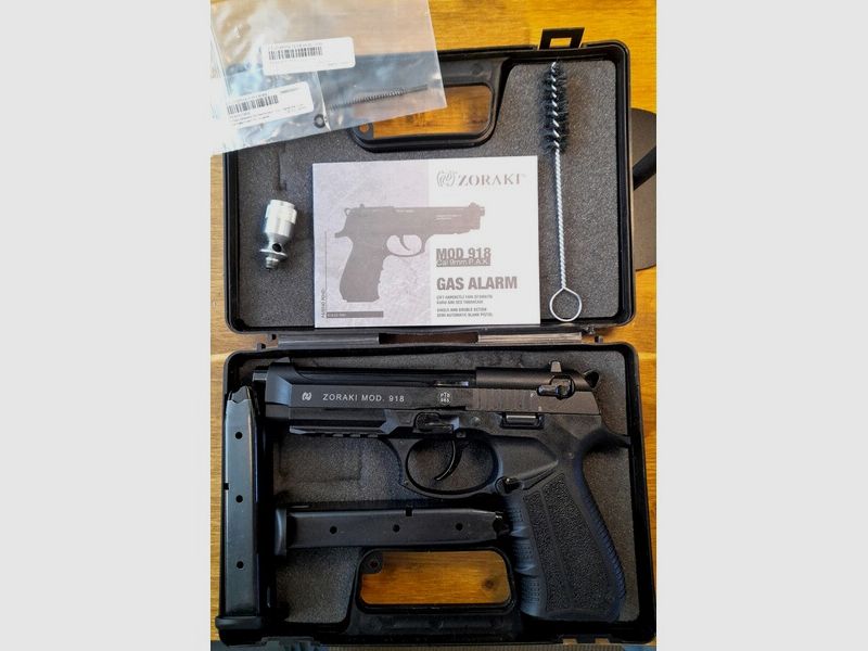 Zoraki 918 - Erste PTB - Mit zwei Magazinen!